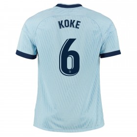 Koszulka Atlético Madryt KOKE 6 Trzeci Koszulki Piłkarskie 2019-2020 Krótki Rękaw